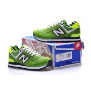 Chaussure New Balance Running 574 Vert Femme Pas Cher